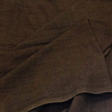 Load image into Gallery viewer, Khadi Brown Colour Fabric
