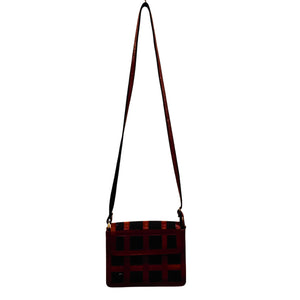 Leather & Canvas Sling Bag