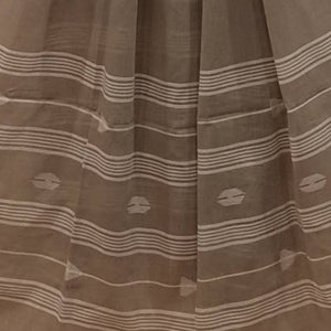 Light Brown Jamdani Motif Dupatta