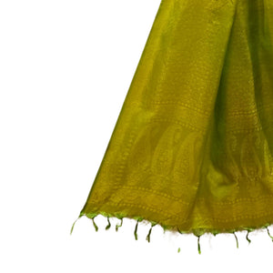 Light Green Coloured Benarasi Silk Stole