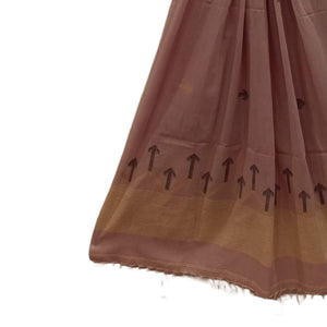 Light Pink Jamdani Motif Dupatta