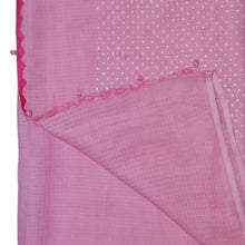 Load image into Gallery viewer, Light Pink With White Print Kota Saree
