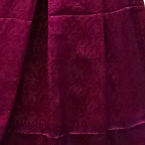 Maroon Benarasi Silk  Stole