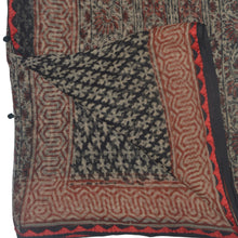 Load image into Gallery viewer, Maroon Printed Border Kota Saree
