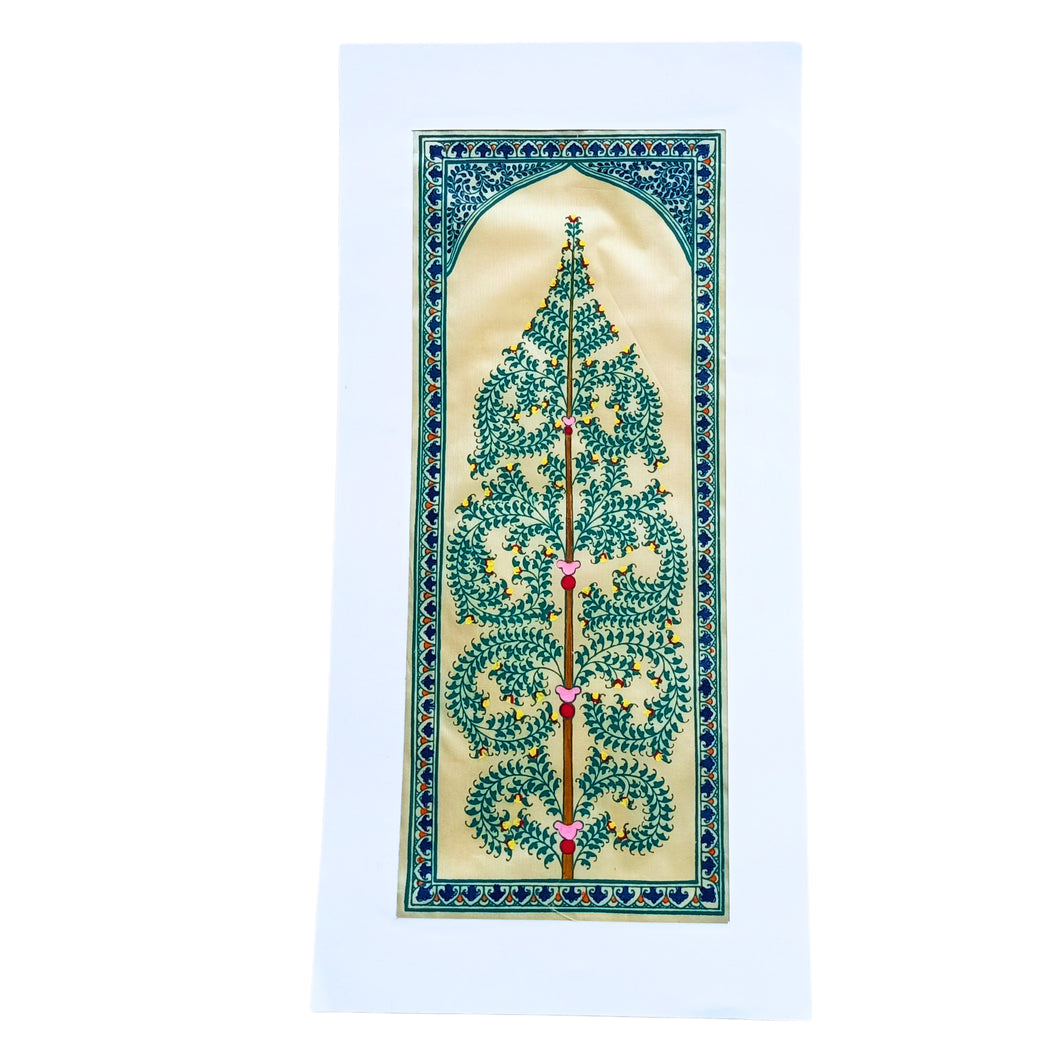 Multicolour Tree Warli Design Wall Hanging