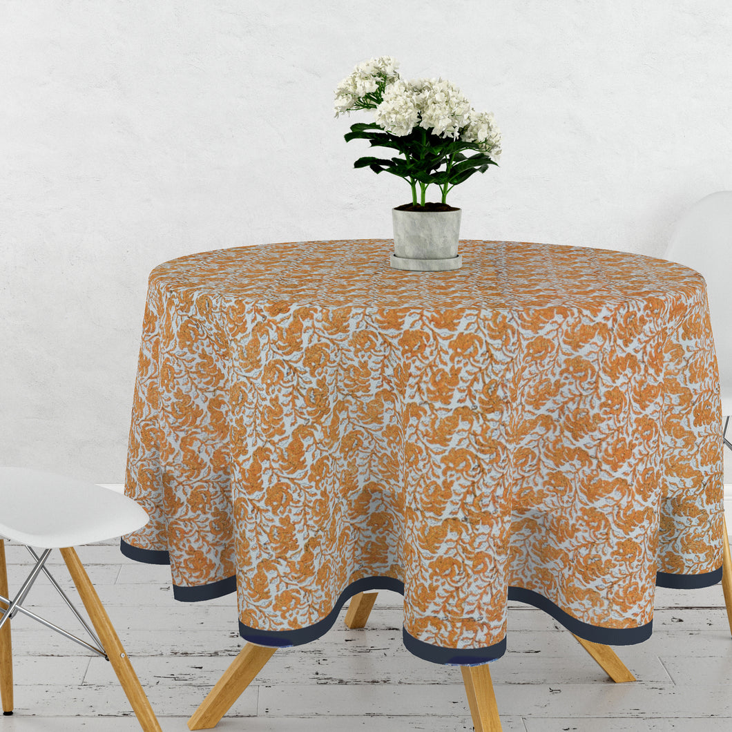 Multicolour Flower Printed Table Cloth