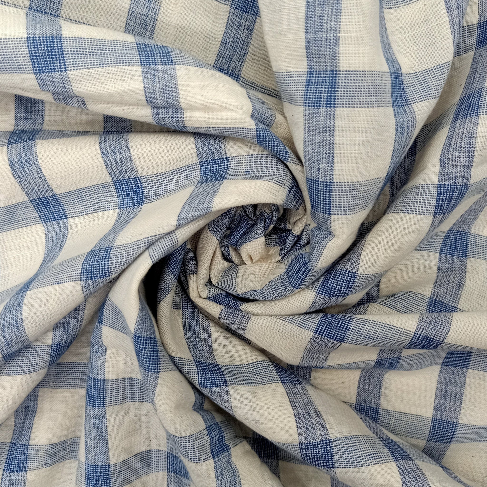 Navy Check Pattern Navy Blue Checks Fabric – Sasha Fair Trade Shop