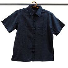 Load image into Gallery viewer, Navy Blue With White Checks Shirt
