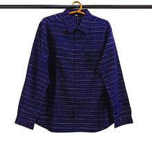Load image into Gallery viewer, Navy Blue With White Stripes Shirt
