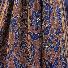 Load image into Gallery viewer, Navy Coloured Kantha Stitched Dupatta
