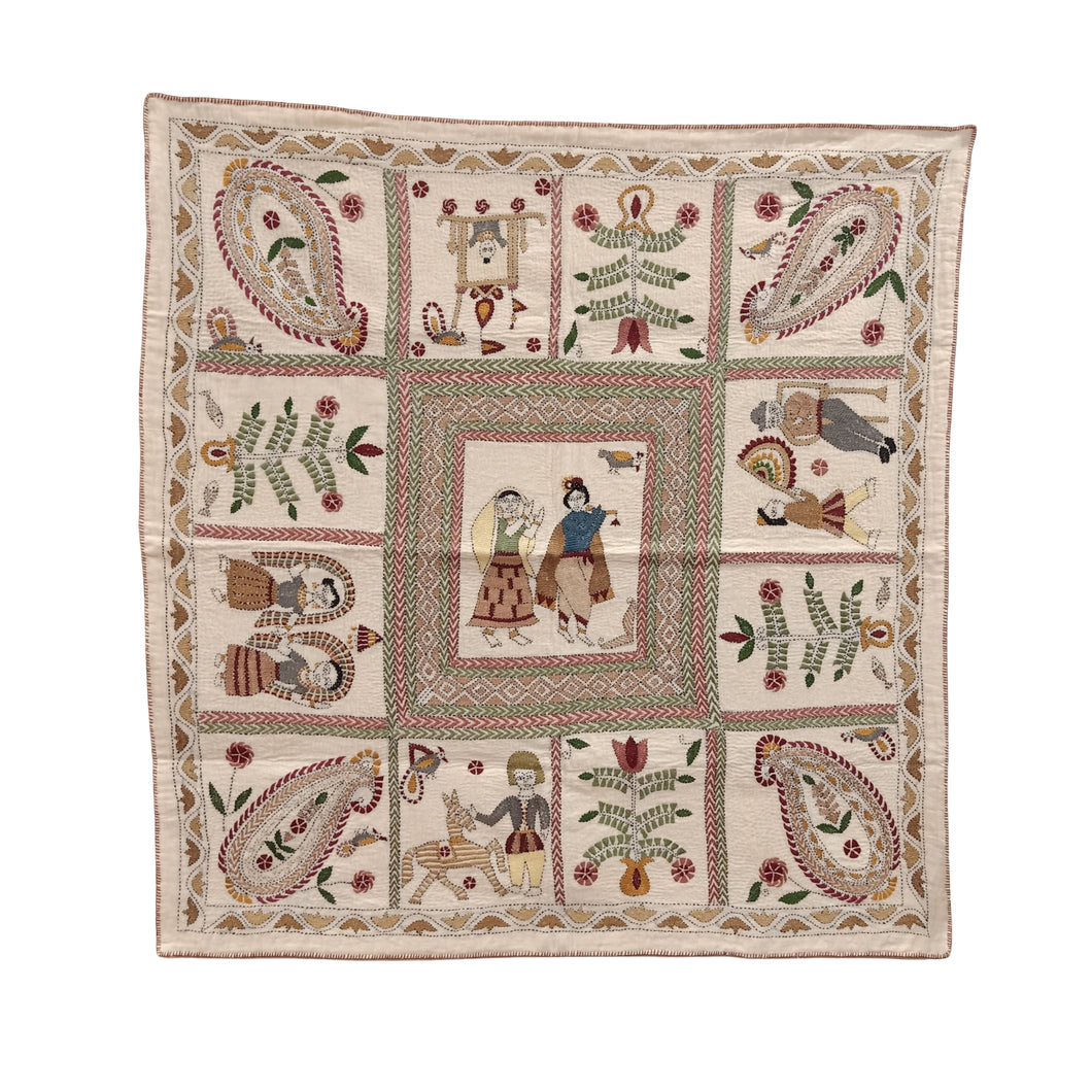 Radha Krishna Design Wall Hanging