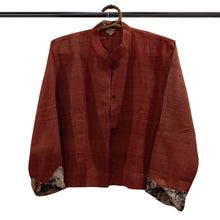 Load image into Gallery viewer, Red Colour Collar Top
