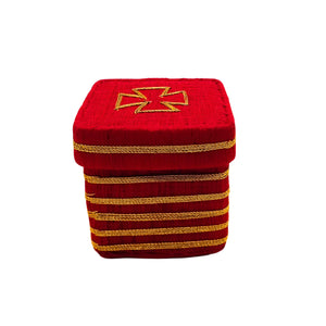 Red & Golden Coir Box