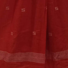 Load image into Gallery viewer, Red Jamdani Motif Dupatta
