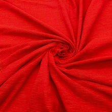 Load image into Gallery viewer, Red With Yellow Stripes Fabric
