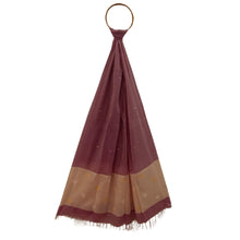 Load image into Gallery viewer, Rust Jamdani Motif Dupatta
