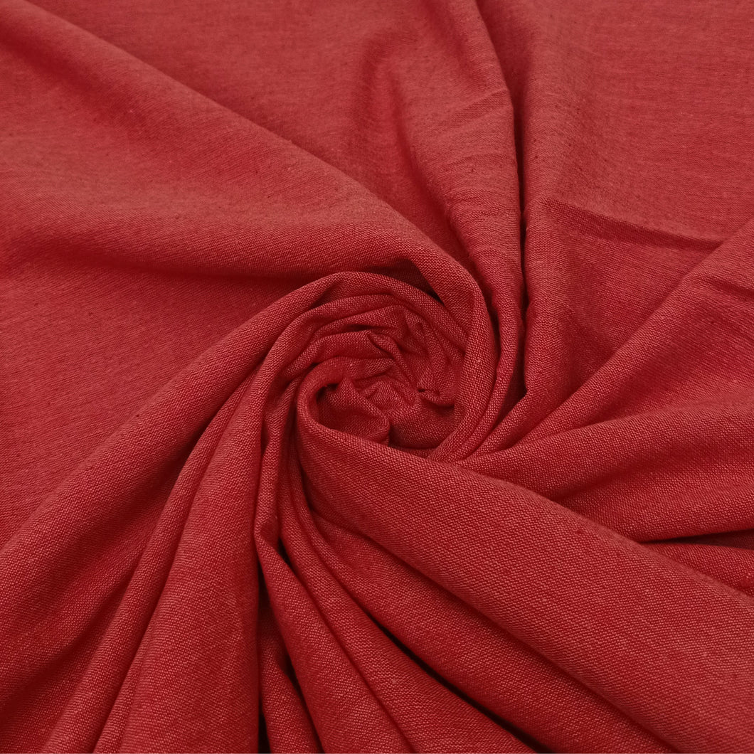 Cotton Red Fabric