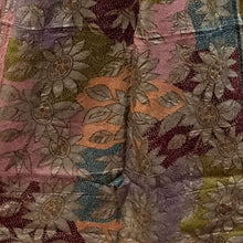 Load image into Gallery viewer, Peach Colour Base Kantha Stitched Stole
