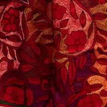 Load image into Gallery viewer, Vintage Floral Embroidered Stole
