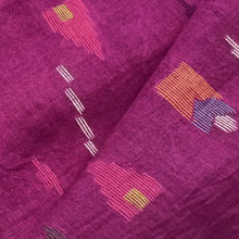 Load image into Gallery viewer, Pink Prism Jamdani Weave Fabrics
