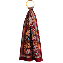 Load image into Gallery viewer, Silk Traditional Motifs Stole
