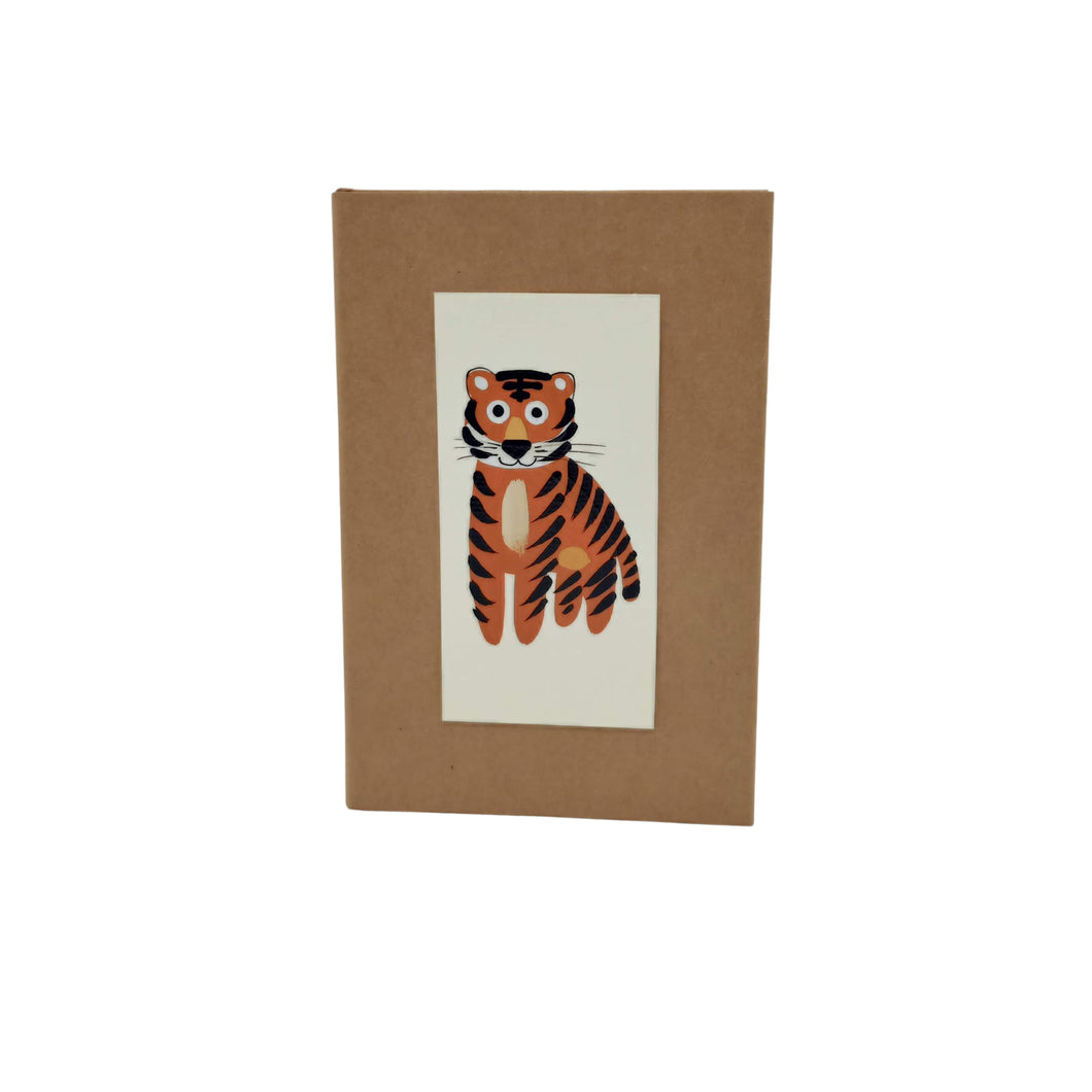 Standing Cub Tiger  Design Note Book