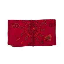 Load image into Gallery viewer, Folk Art Kantha Stitched Jewellery Purse
