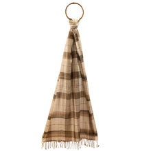 Load image into Gallery viewer, Warm Sand Check Stole
