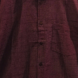 Mauve With White Checks Shirt