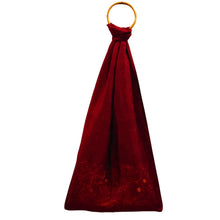 Load image into Gallery viewer, Maroon &amp; Off White Silk Reversible Stole

