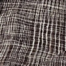 Load image into Gallery viewer, Black &amp; White Stripes Textured Fabric
