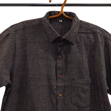 Load image into Gallery viewer, Black With White Checks Shirt
