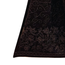 Load image into Gallery viewer, Black &amp; White Silk Reversible Stole
