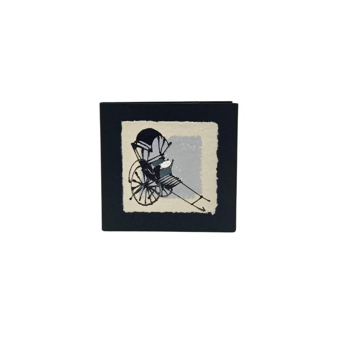Rickshaw Design Hand Painted Note Book