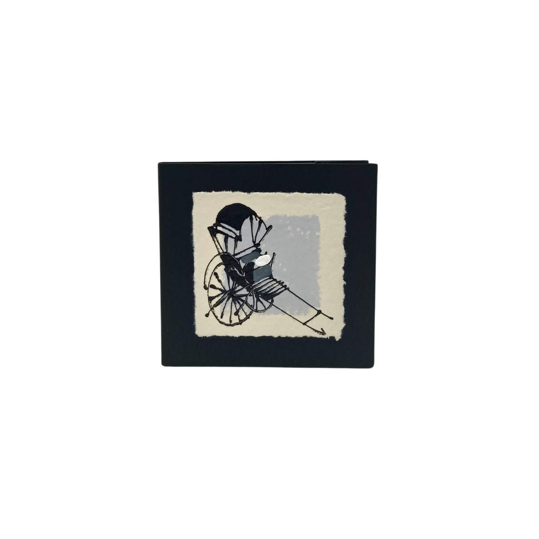 Rickshaw Design Hand Painted Note Book