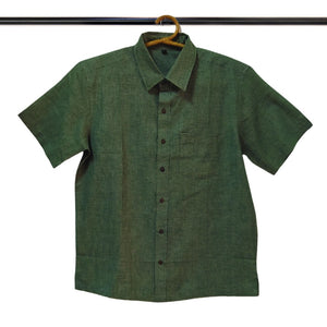 Green Small Checks Shirt
