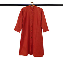 Load image into Gallery viewer, Rust Coloured Long Kurta
