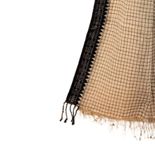 Load image into Gallery viewer, Heritage Checks With Woven Border Stole
