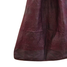 Load image into Gallery viewer, Black &amp; Grey Silk Reversible Stole
