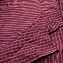 Load image into Gallery viewer, Handwoven Multicolour Striped Cotton Fabric
