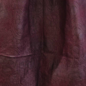 Black & Grey Silk Reversible Stole