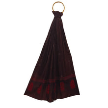 Load image into Gallery viewer, Maroon  Printed Cotton Dupatta
