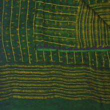 Load image into Gallery viewer, Green &amp; Yellow Stripes Kota Saree
