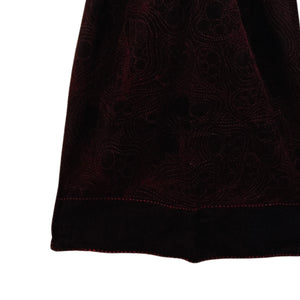 Black & Grey Silk Reversible Stole