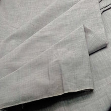 Load image into Gallery viewer, Solid Grey Handloom Fabric
