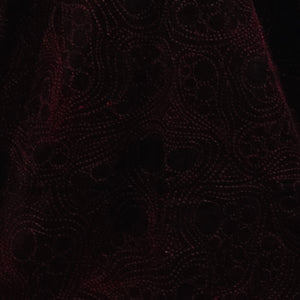 Black & Grey Silk Reversible Stole