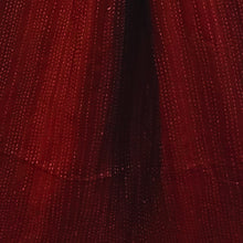 Load image into Gallery viewer, Maroon &amp; Black Silk Reversible Stole
