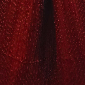 Maroon & Black Silk Reversible Stole