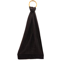 Load image into Gallery viewer, Maroon &amp; Black Silk Reversible Stole
