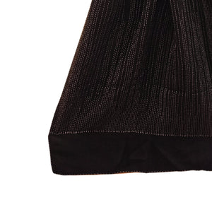Maroon & Black Silk Reversible Stole